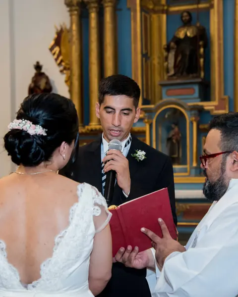 Boda en iglesia, ceremonia: foto 8 de 10