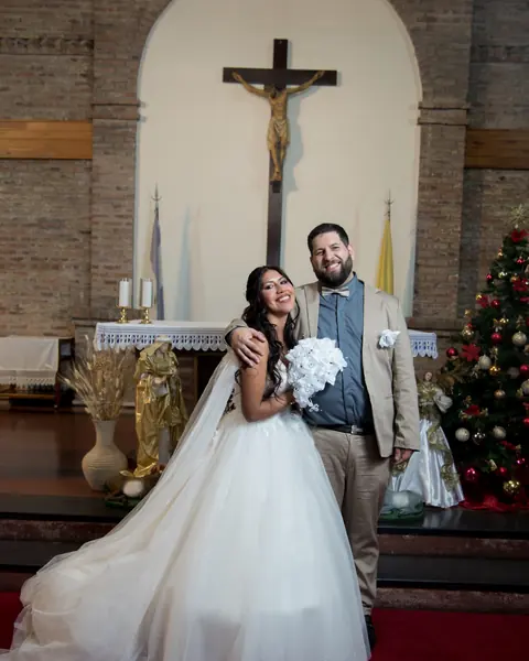 Boda en iglesia, entrada, ceremonia & sesión novios: foto 12 de 16