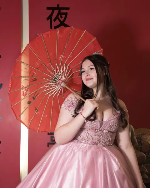 Book de 15 en set, soñar despierta con el vestido de la fiesta: foto 1 de 14