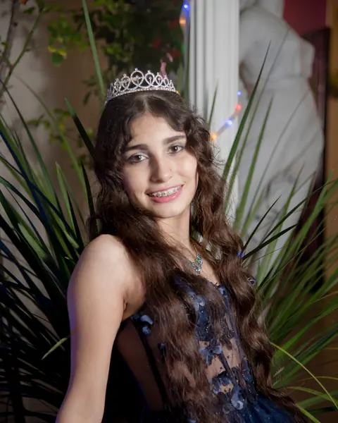 Book de 15 en set, soñar despierta con el vestido de la fiesta: foto 7 de 14