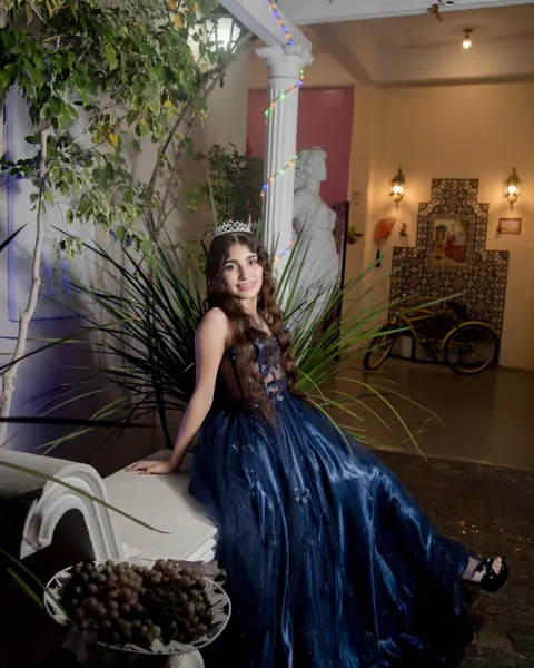 Book de 15 en set, soñar despierta con el vestido de la fiesta: foto 8 de 14