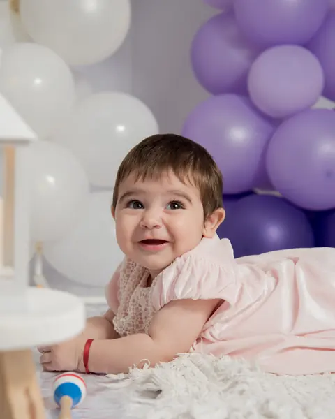 Primer año en estudio, carcajadas y mimos en familia: foto 3 de 5