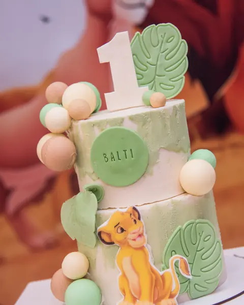 Cumpleaños infantil, un primer año de selva y aventura: foto 2 de 7