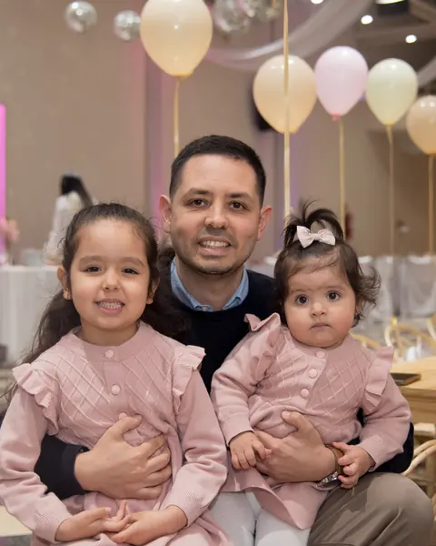 Cumpleaños infantil, un primer añito en rosa: foto 2 de 9