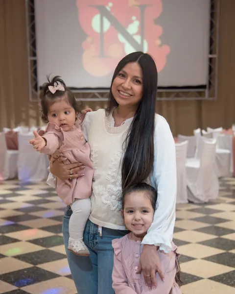 Cumpleaños infantil, un primer añito en rosa: foto 5 de 9