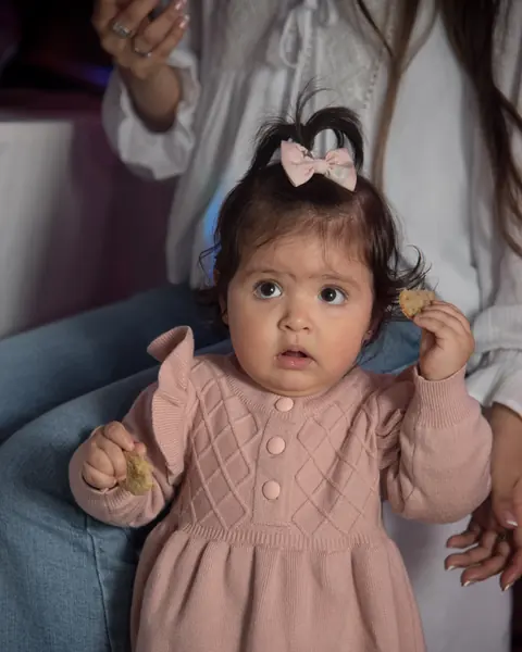 Cumpleaños infantil, un primer añito en rosa: foto 6 de 9