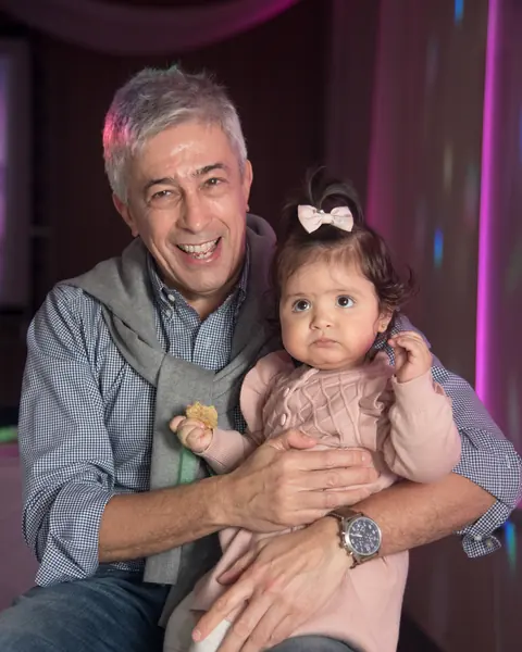Cumpleaños infantil, un primer añito en rosa: foto 8 de 9